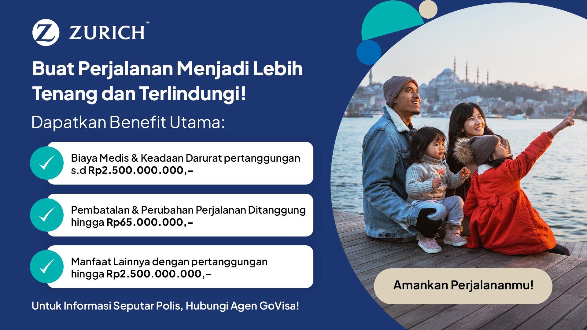 Zurich - Asuransi Perjalanan Terpercaya